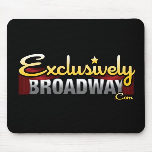ExclusivelyBroadway.com マウスパッド (正面)