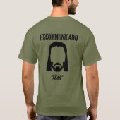 EXCOMMUNICADO John Wick Olive/Black T-Shirt Tシャツ (裏面)