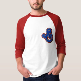 excrement_baseball 3/4tee tシャツ