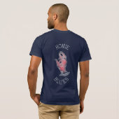 excrement_homieblues2 tシャツ (裏面フル)