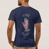 excrement_homieblues2 tシャツ (裏面)