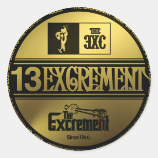 excrement_Sticker ラウンドシール