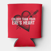 Exeのハートよりも寒い 缶クーラー (正面)