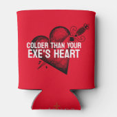 Exeのハートよりも寒い 缶クーラー (裏面)