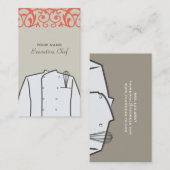 Executive Chef名刺 名刺 (正面/裏面)