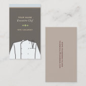 Executive Chef名刺 名刺 (正面/裏面)