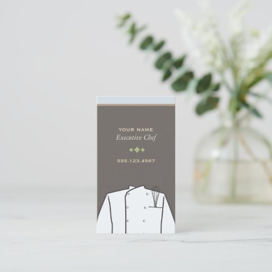 Executive Chef名刺 名刺 (スタンド正面)
