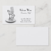 Executive Chef名刺 名刺 (正面/裏面)