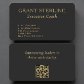 Executive Coach QR Code Professional 名刺