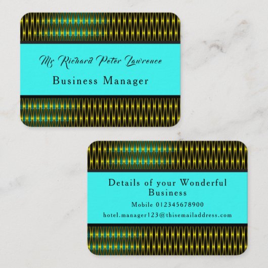 Executive  Design 名刺 (正面/裏面)