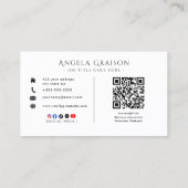 Executive Director Business Card  名刺 (裏面)