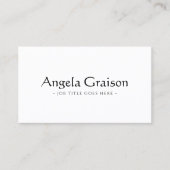 Executive Director Business Card  名刺 (正面)