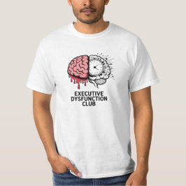  Executive Dysfunction Club Minimal Tee Tシャツ