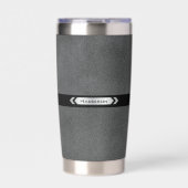 Executive Gray Office Travel Mug 保温保冷タンブラー (正面)