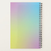  Executive Pastel Planner – Custom Name Cover プランナー手帳 (裏面)