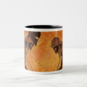 ExekiasのマグによるAjaxそしてアキレス ツートーンマグカップ