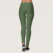 Exercise Yoga Olive Spruce Leggings レギンス (裏面)
