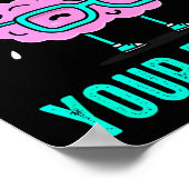 Exercise Your Brain Workout Your Brain Funny Graph ポスター (角)