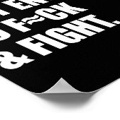 Exercising Just-enough To Fck & Fight Men Wome ポスター (角)