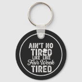 Exhausted But Happy Design  キーホルダー (正面)