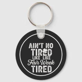 Exhausted But Happy Design  キーホルダー