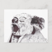 EXHAUSTED KOALA シーズンポストカード (正面)