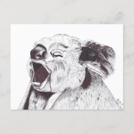 EXHAUSTED KOALA ポストカード