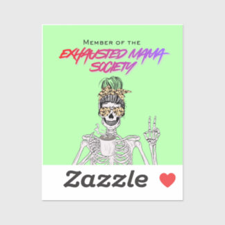 Exhausted Moms Club - Sticker シール