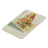 Exhibition Cabinet, c.1860s-70s (w/c & pencil on p マグネット (左側)