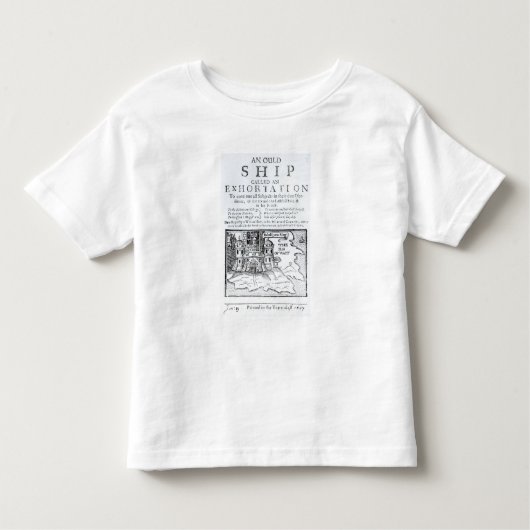 Exhortationと呼ばれるOuldの船 トドラーTシャツ (正面)