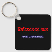 Existence.exe | 存在主義グリッチ メタルキーチェーン