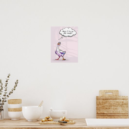 Existential Goose ポスター (キッチン)