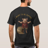 Existential Pig's Paradox: A Currency Crisis Tシャツ (裏面)