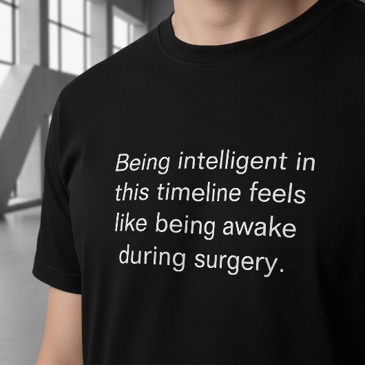 Existentialism Introvert Tシャツ