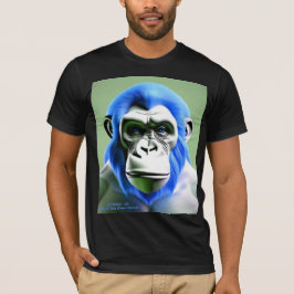 EXISTENTIONAL LITE Ape Blue ユニセックス Tシャツ