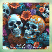 EXISTENTIONAL LITE Memento Mori Loversスカル ウィンドウサイン (シート3)