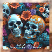 EXISTENTIONAL LITE Memento Mori Loversスカル ウィンドウサイン (シート2)