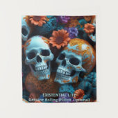 EXISTENTIONAL LITE Memento Mori Lovers タペストリー (正面)