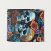 EXISTENTIONAL LITE Memento Mori Lovers タペストリー (正面(横))