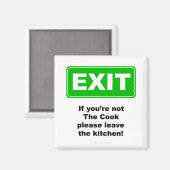 EXITキッチン – マグネット (正面/裏面)