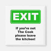 EXITキッチン – マグネット (正面)