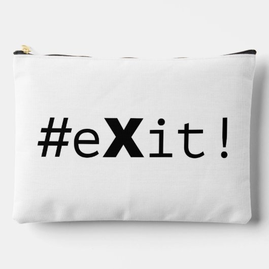 #eXit! アクセサリーポーチ (正面)