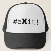 #eXit! キャップ (正面)