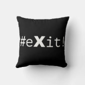 #eXit! クッション (裏面)