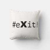 #eXit! クッション (正面)