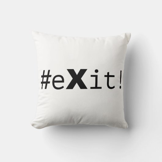 #eXit! クッション (正面)