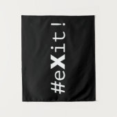 #eXit! タペストリー (正面)