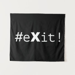 #eXit! タペストリー