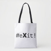 #eXit! トートバッグ (正面)