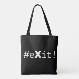 #eXit! トートバッグ